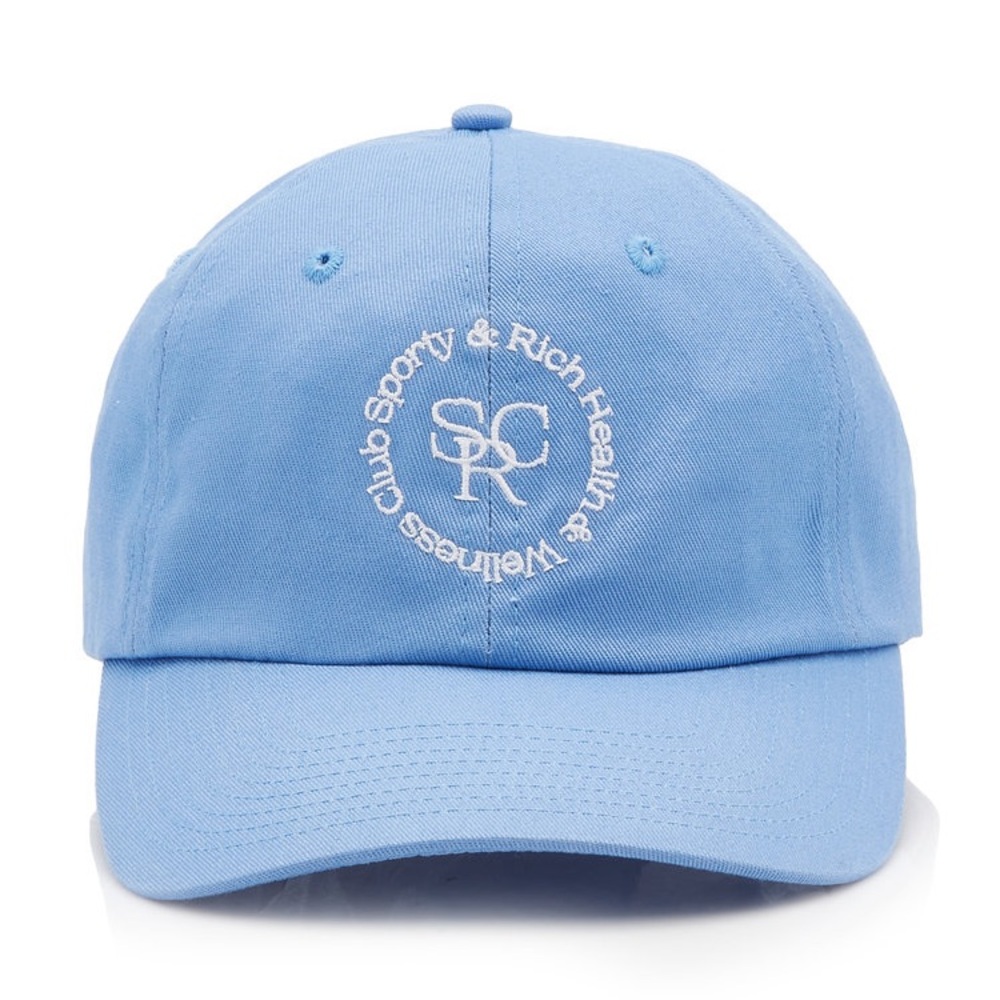 Sold Out Sporty & Rich Blue Logo-Embroidered Cotton Baseball Cap